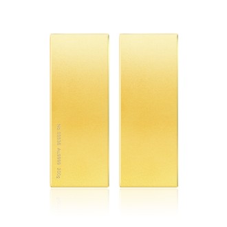 油壓工藝 定制金條200克 可激光刻字、刻圖案