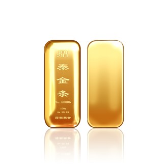 寬版澆鑄系列100克投資金條
