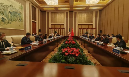 中美開啟新一輪經(jīng)貿(mào)對話，外界期待兩國關(guān)系止跌企穩(wěn)（環(huán)球網(wǎng)）